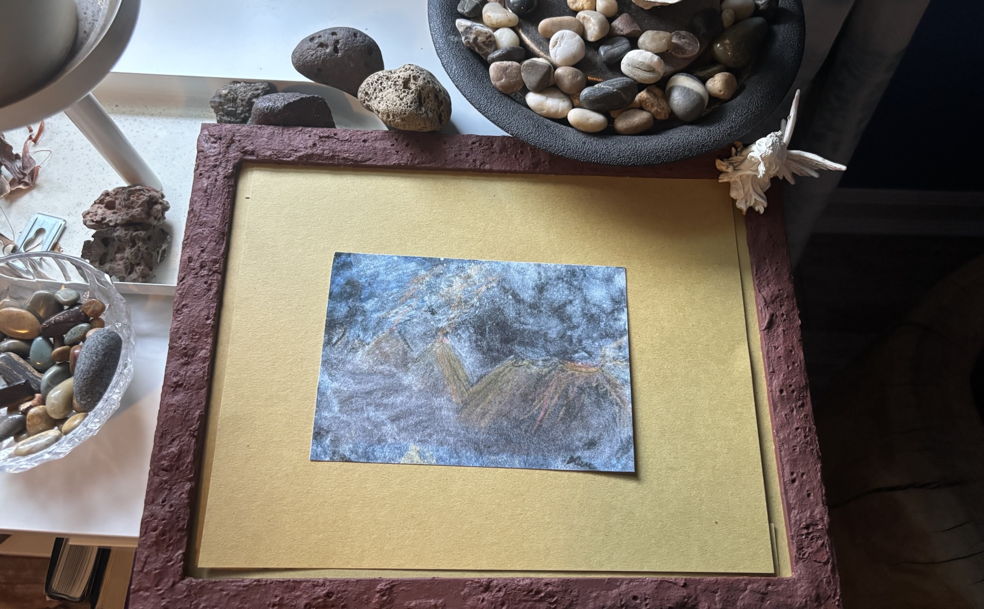 Volcanoes Framed